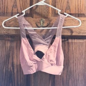 Pink bralette